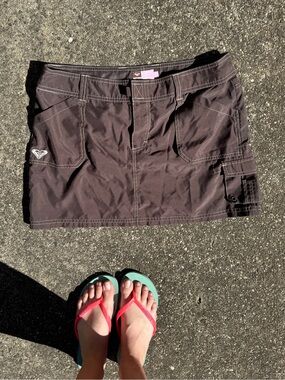 Roxy Y2K brown&pink Surf Board Skirt